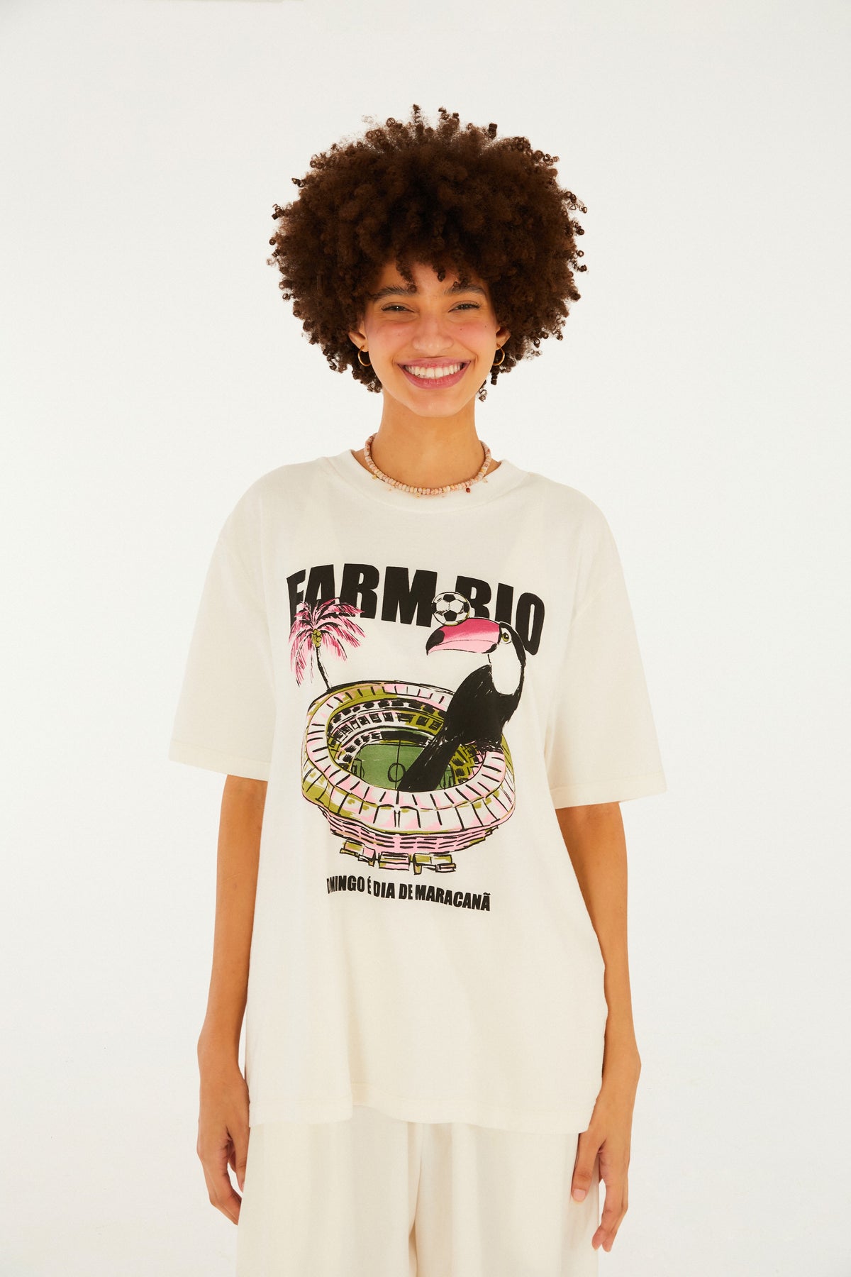 Camiseta Media Maracaná Farm Rio