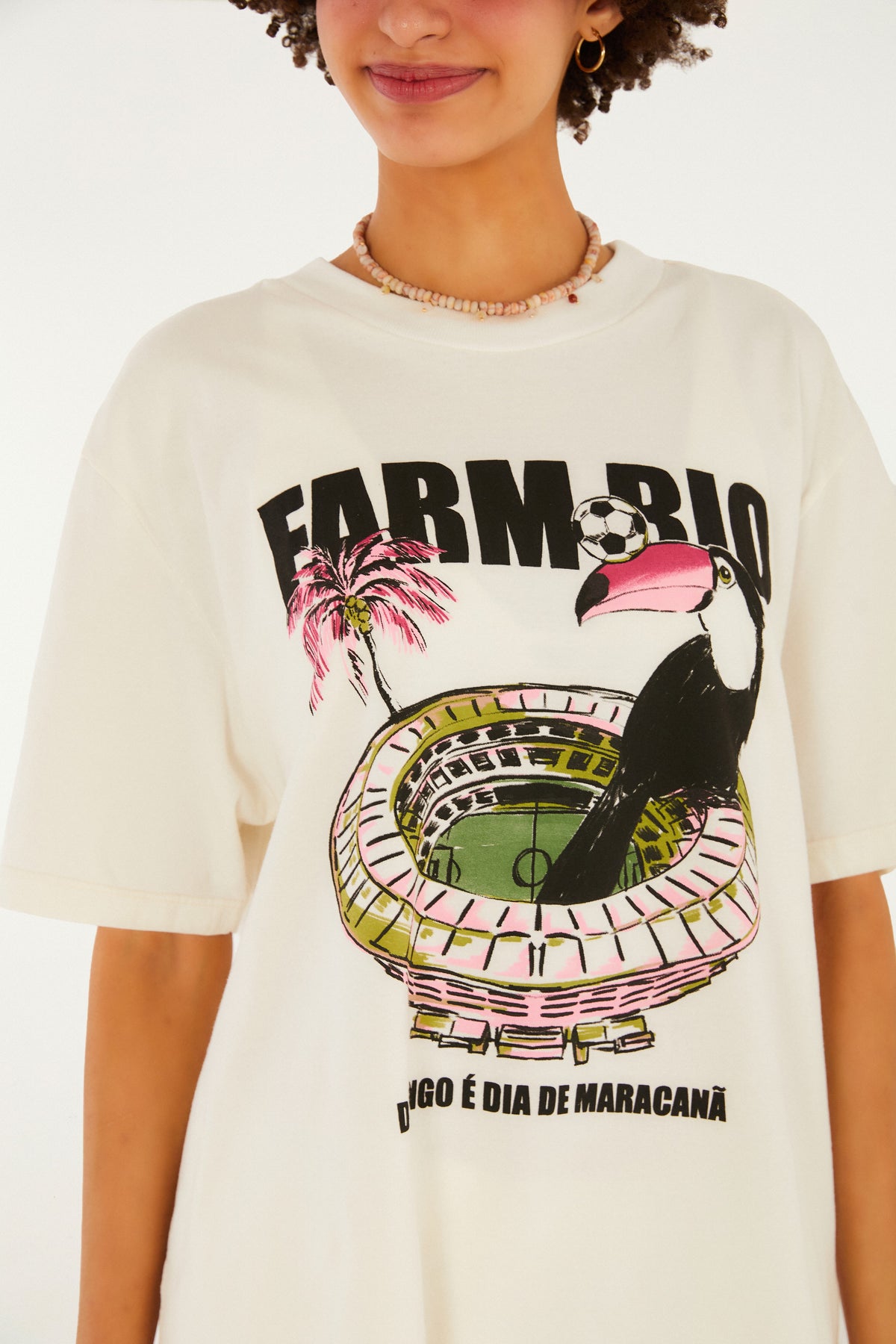 Camiseta Media Maracaná Farm Rio