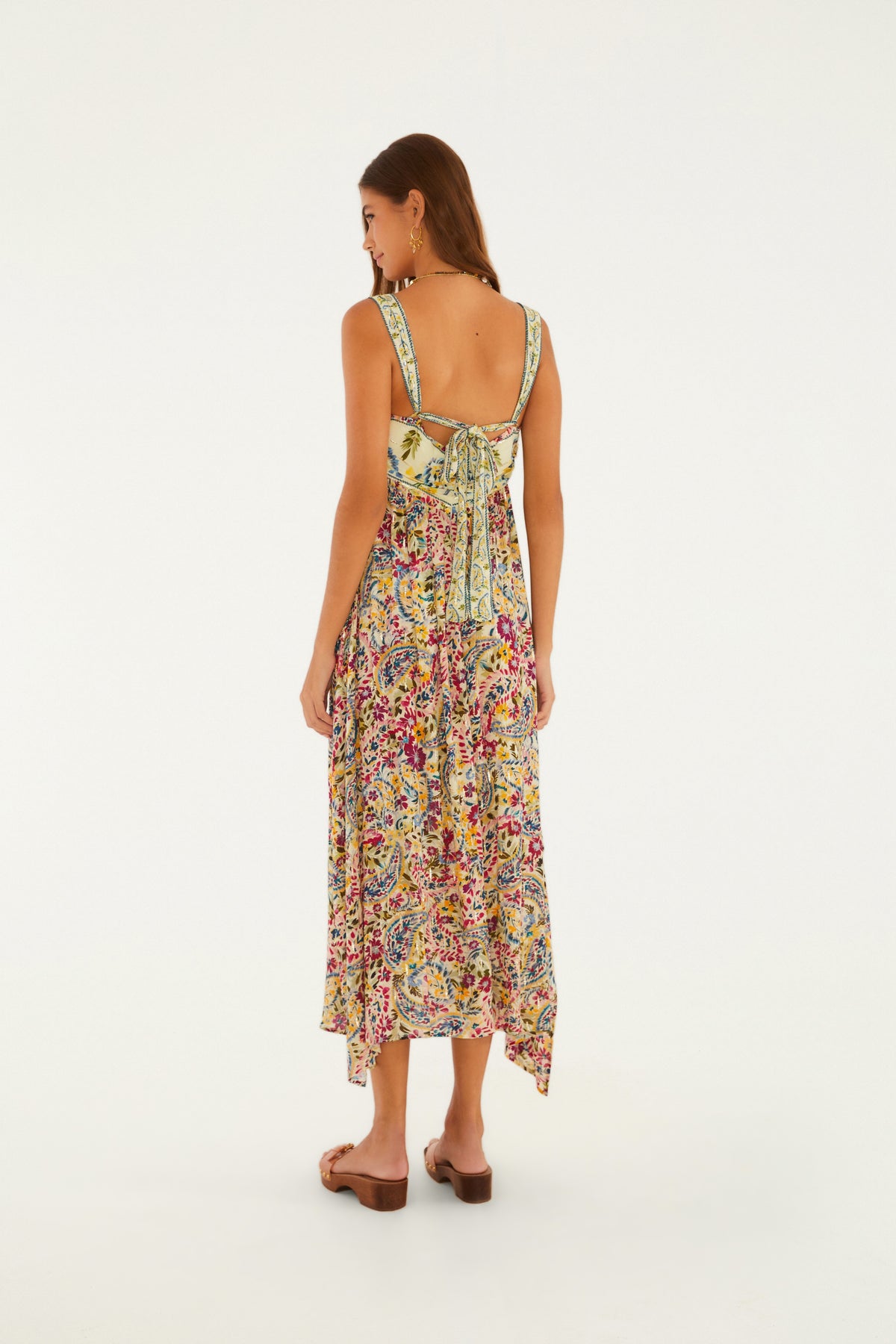 Vestido Largo Estampado Brisa De Flor