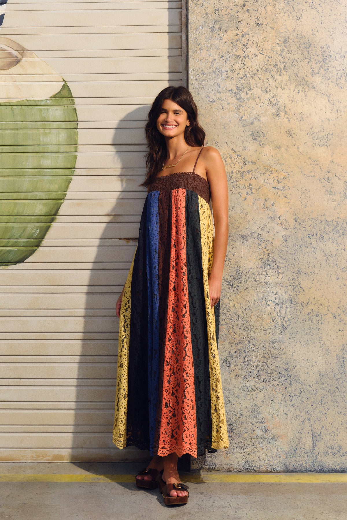 Vestido Artesanal Parches De Encaje