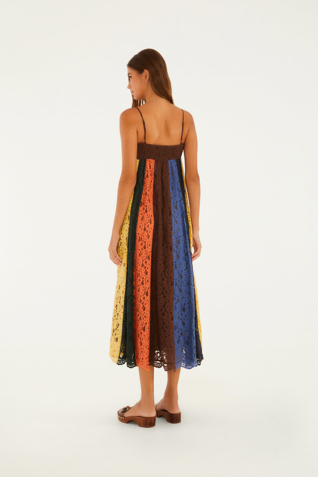 Vestido Artesanal Parches De Encaje