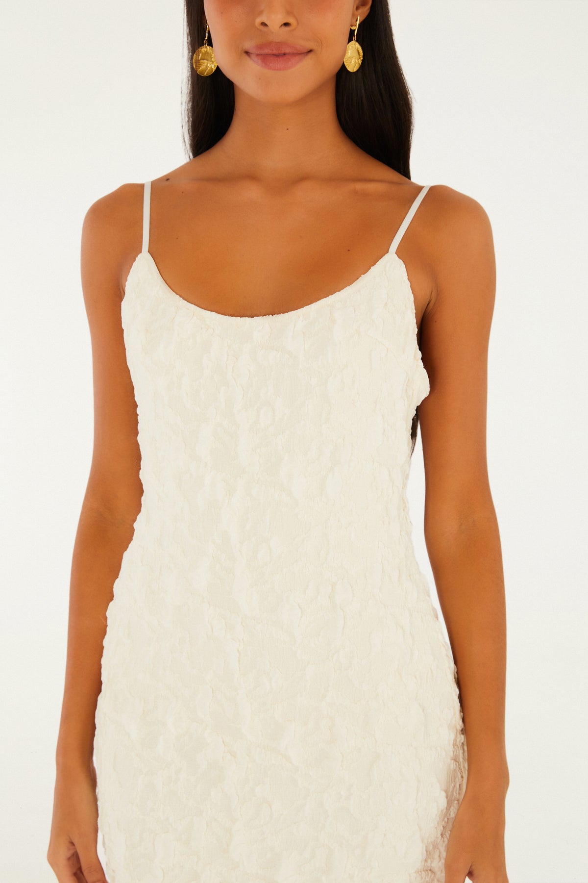 Vestido Largo Textura