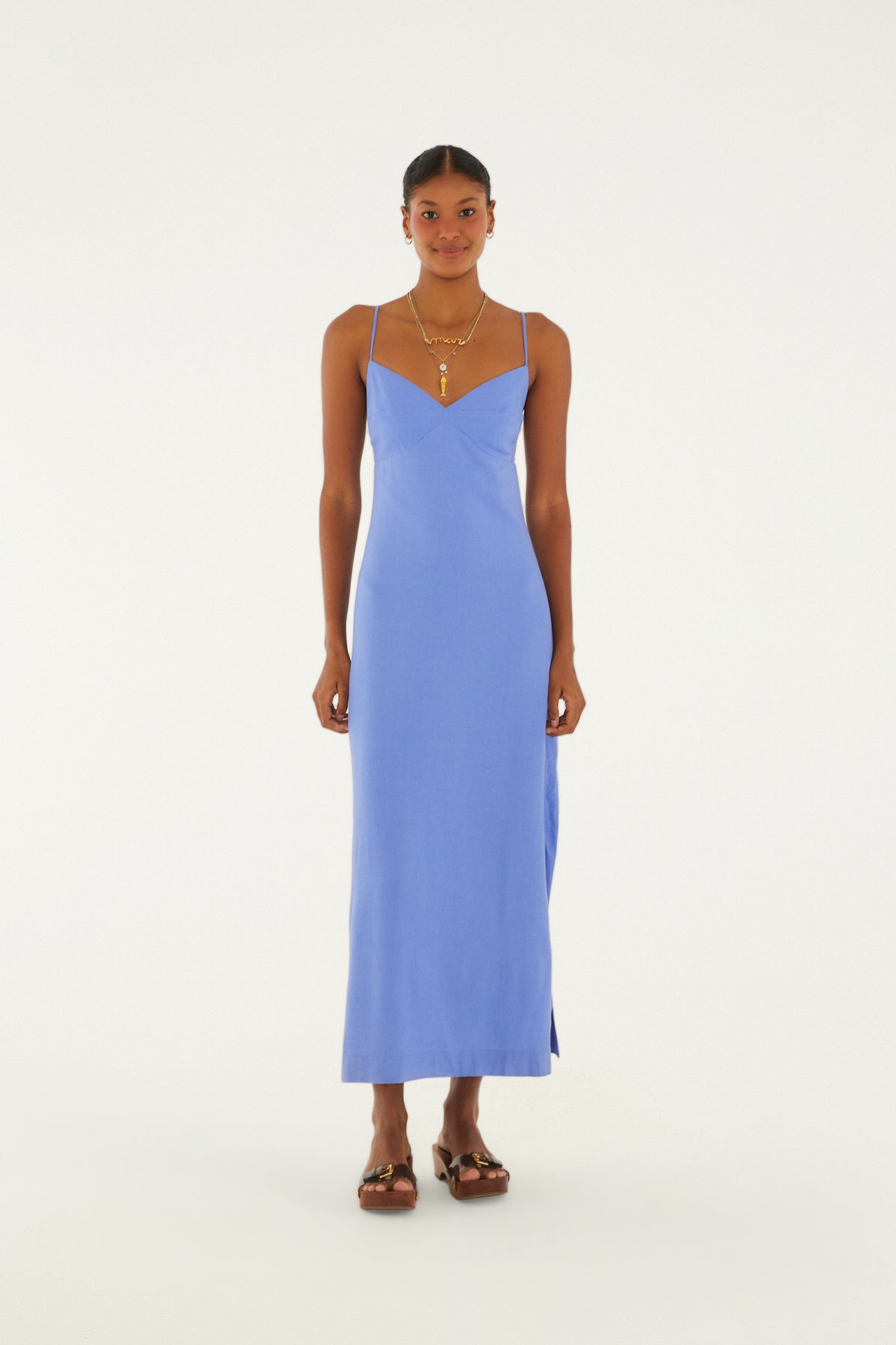 Vestido Recto Midi