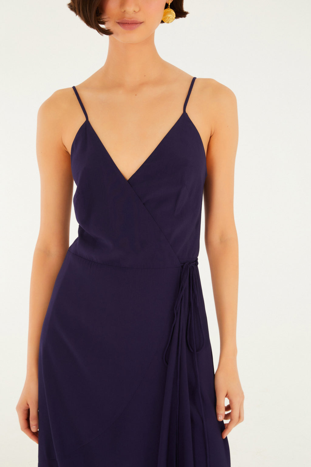 Vestido Cruzado Largo