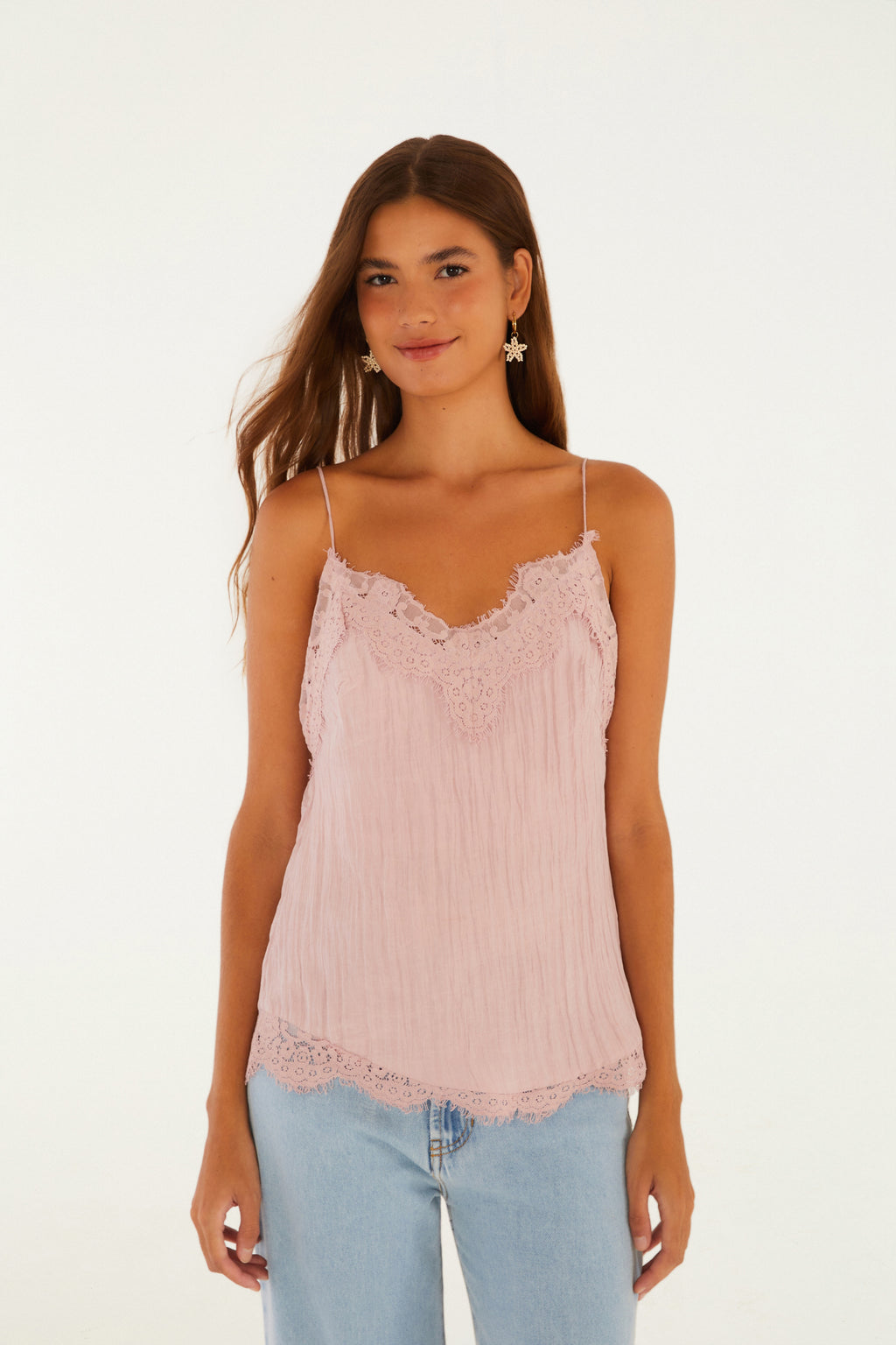 Blusa Tirantes Encaje