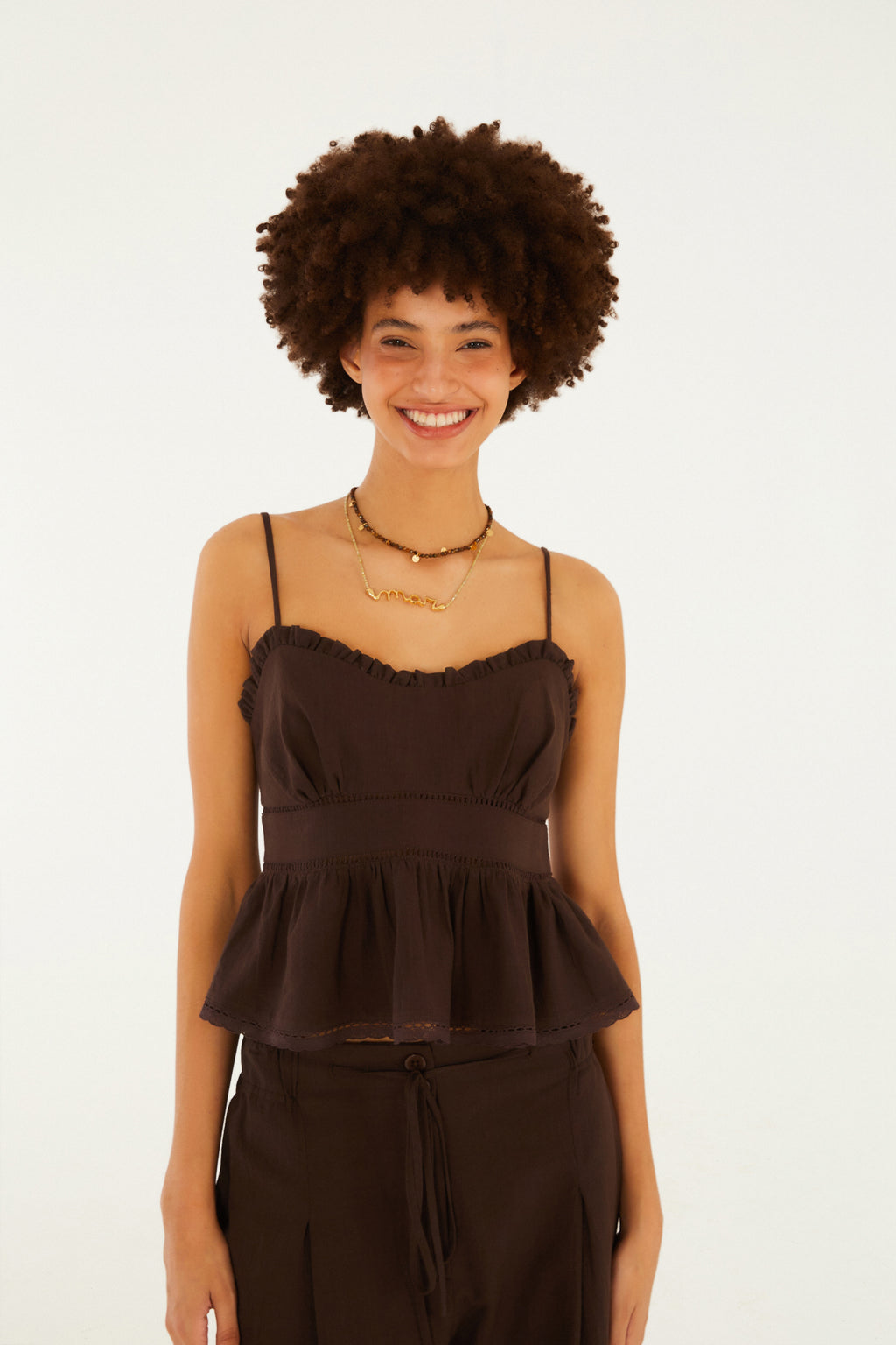Blusa Tirantes Aviamiento