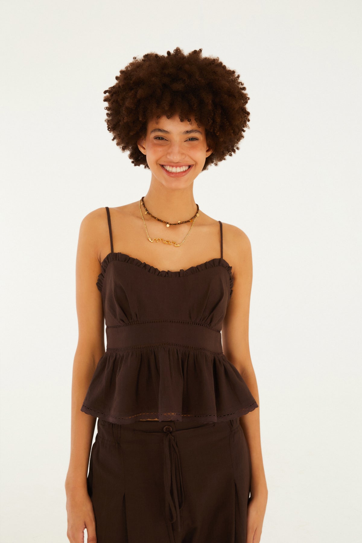 Blusa Tirantes Aviamiento