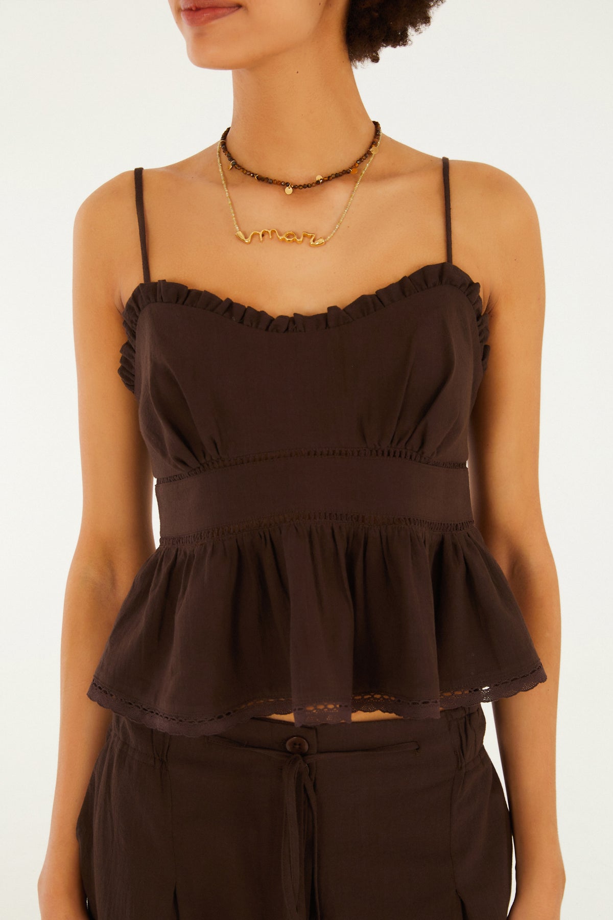 Blusa Tirantes Aviamiento