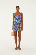 Vestido Corto Estampado Legumes