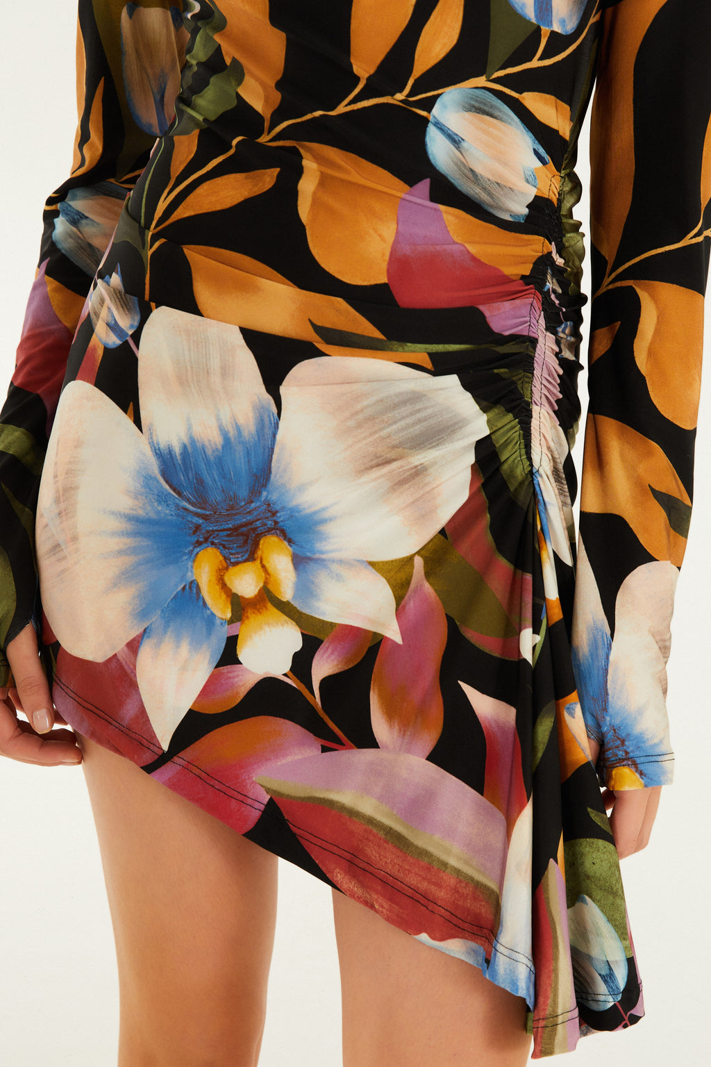 Vestido Túnica Estampado Vento De Flor