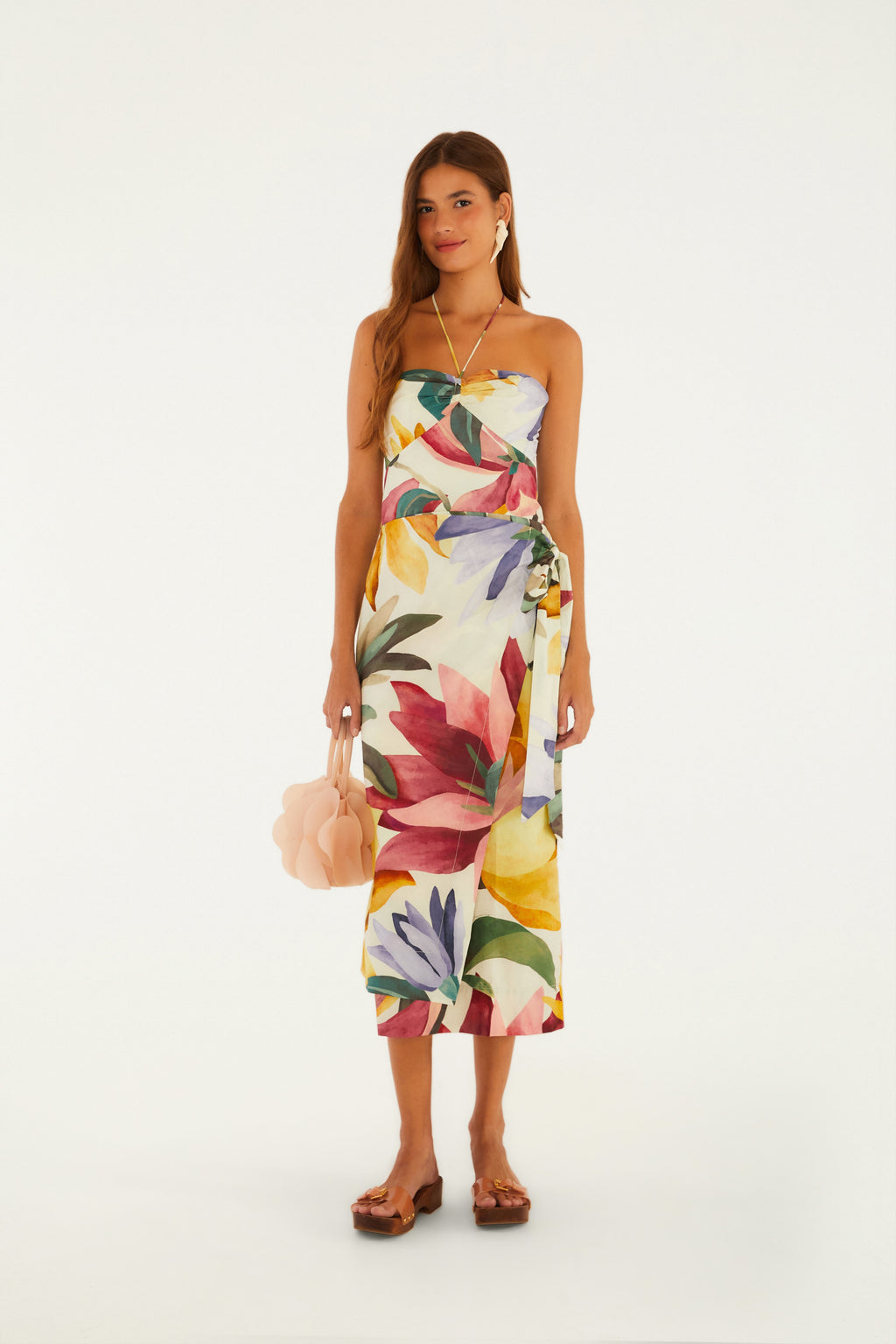 Vestido Estampado Chita Pintada