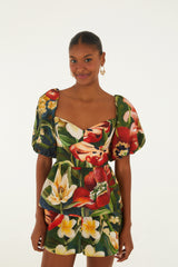 Blusa Estampada Sonho De Flor