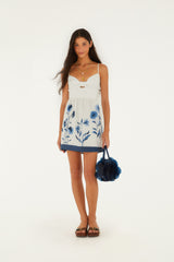Vestido Corto Estampado Ciana