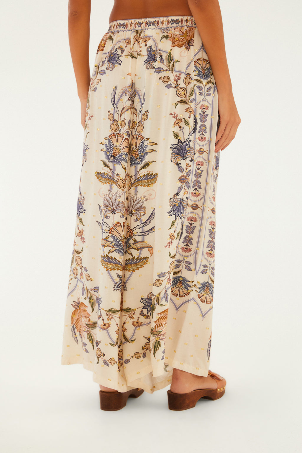 Pantalón Estampado Flor Do Deserto
