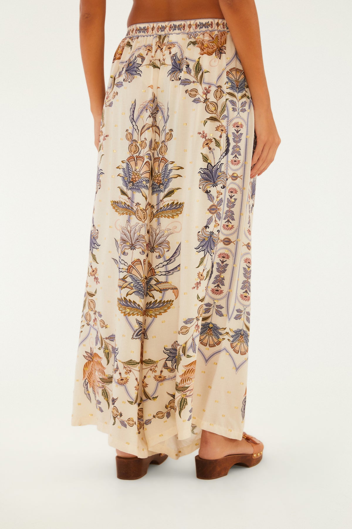 Pantalón Estampado Flor Do Deserto