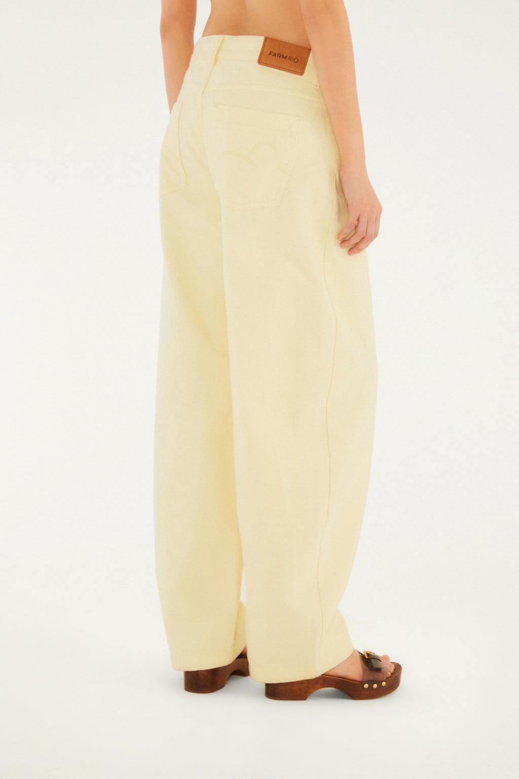 Pantalón Sarga Cintura Baja Leni