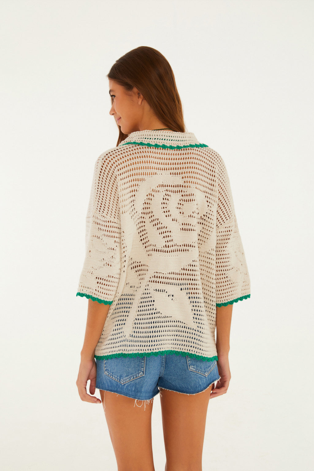 Camisa Tejida Feira De Legumes