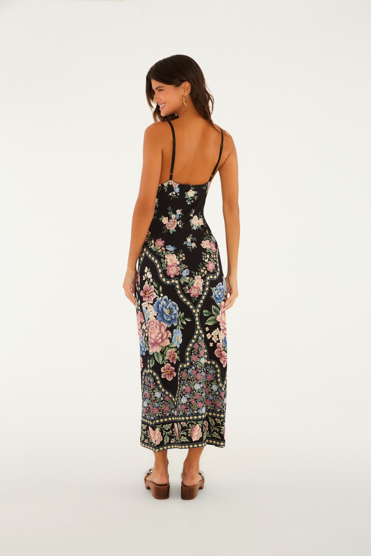 Vestido Cropped Estampado Romance