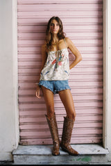Short Jeans Volantes