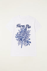 Camiseta Fit Arara Em Flores