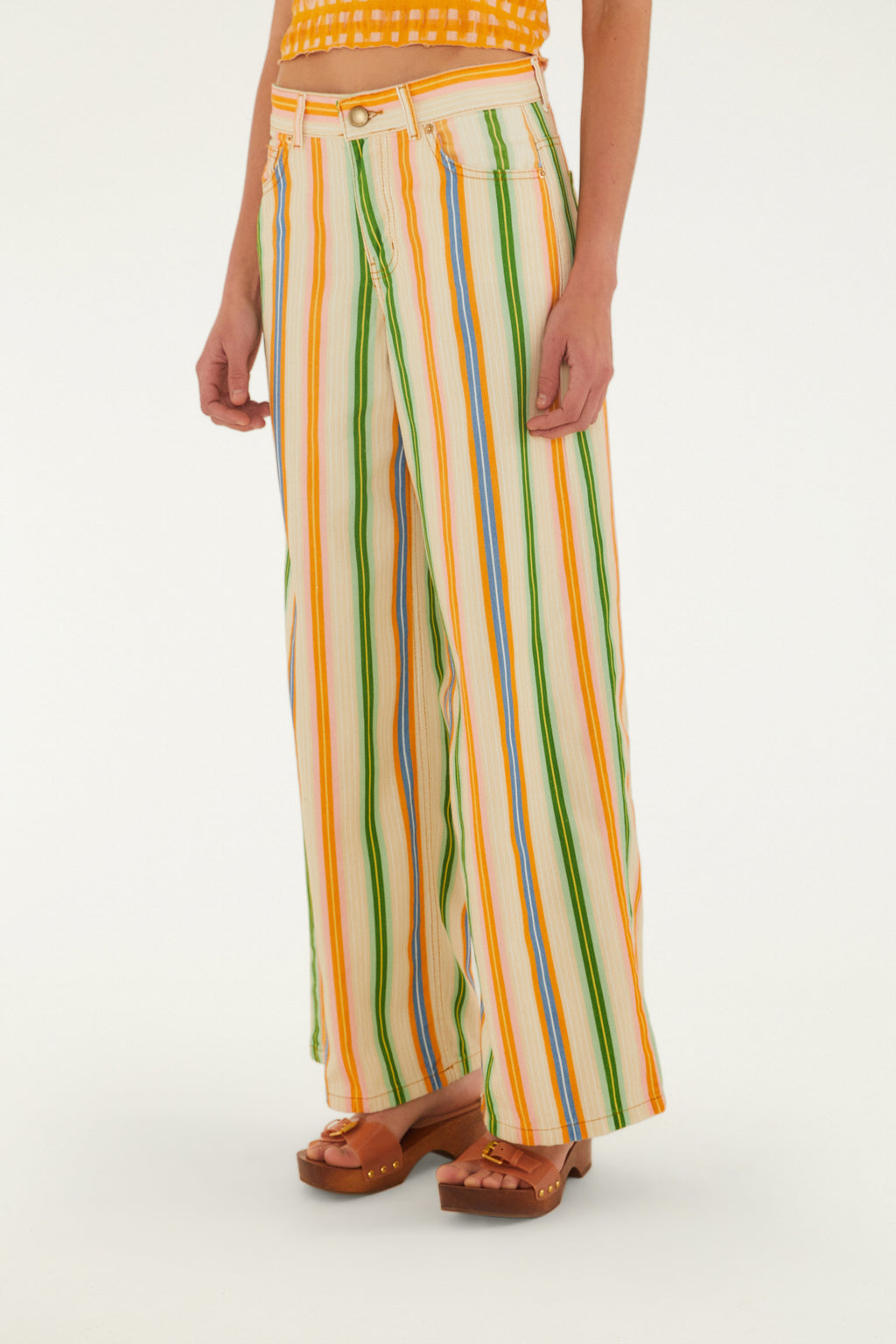 Pantalón Faver Sarga Rayas Tropique
