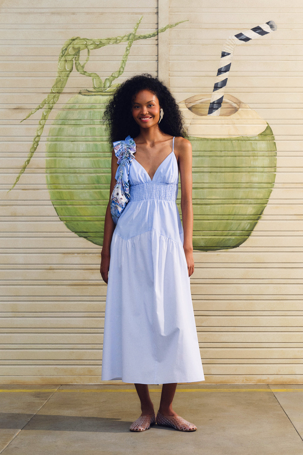 Vestido Tirantes Rayas Julia