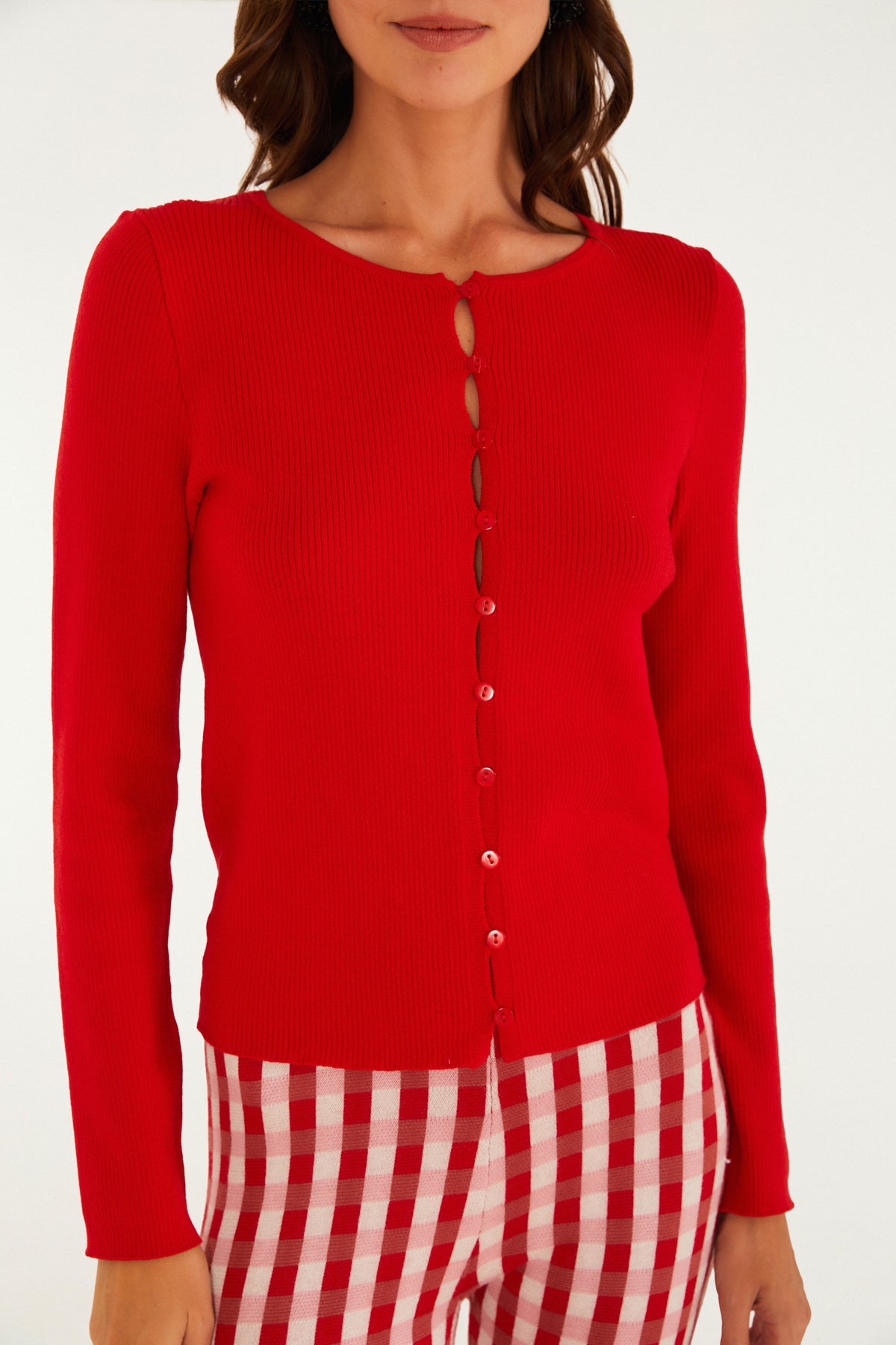Blusa Tejida Manga Larga