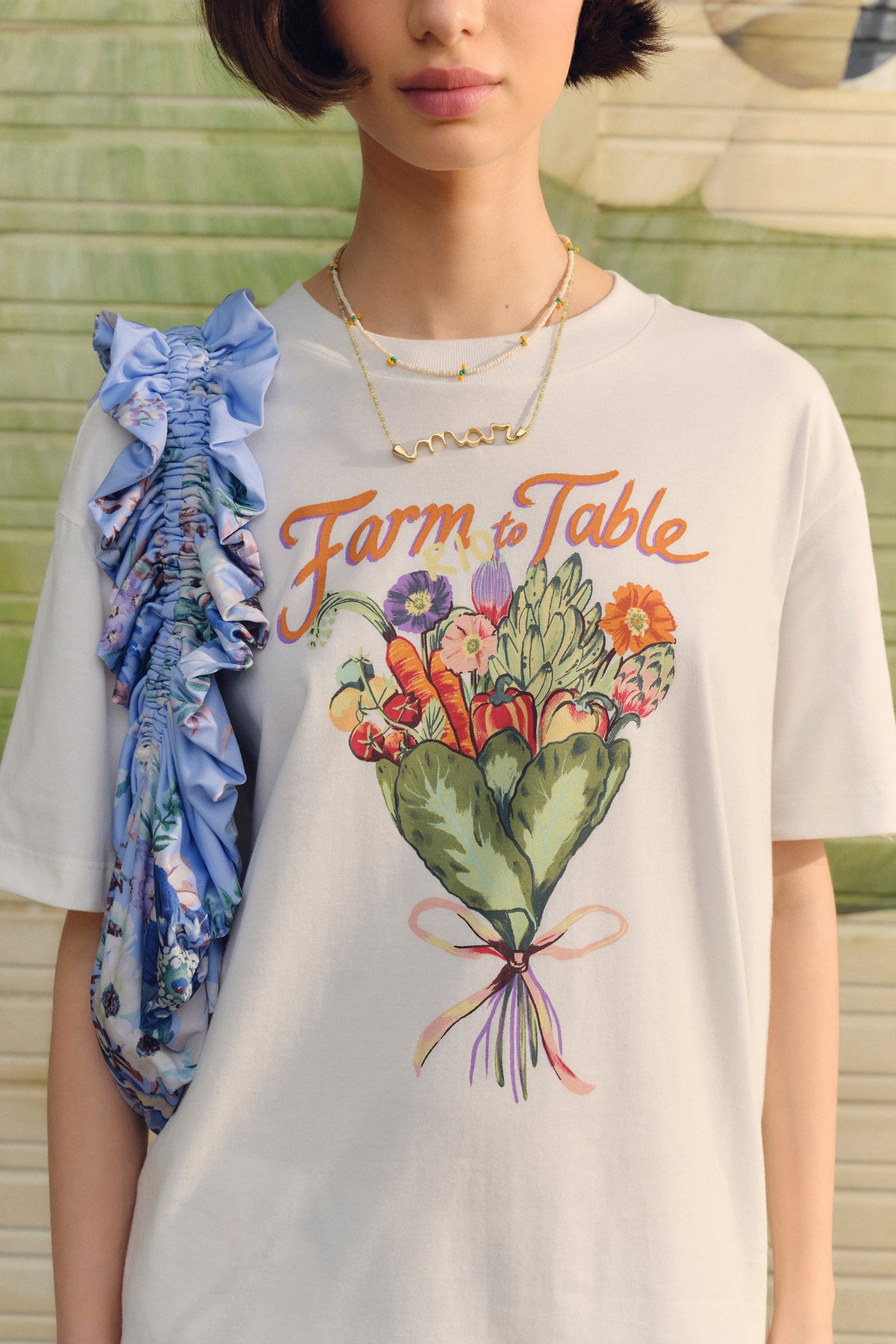 Camiseta Media Bouquet Feira