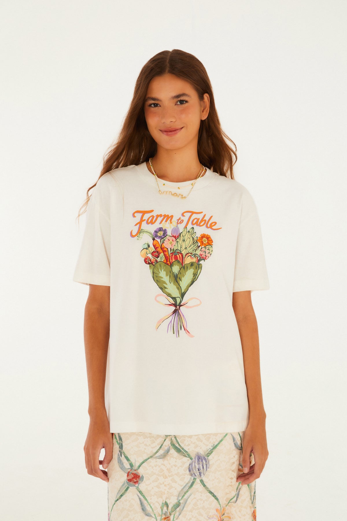 Camiseta Media Bouquet Feira