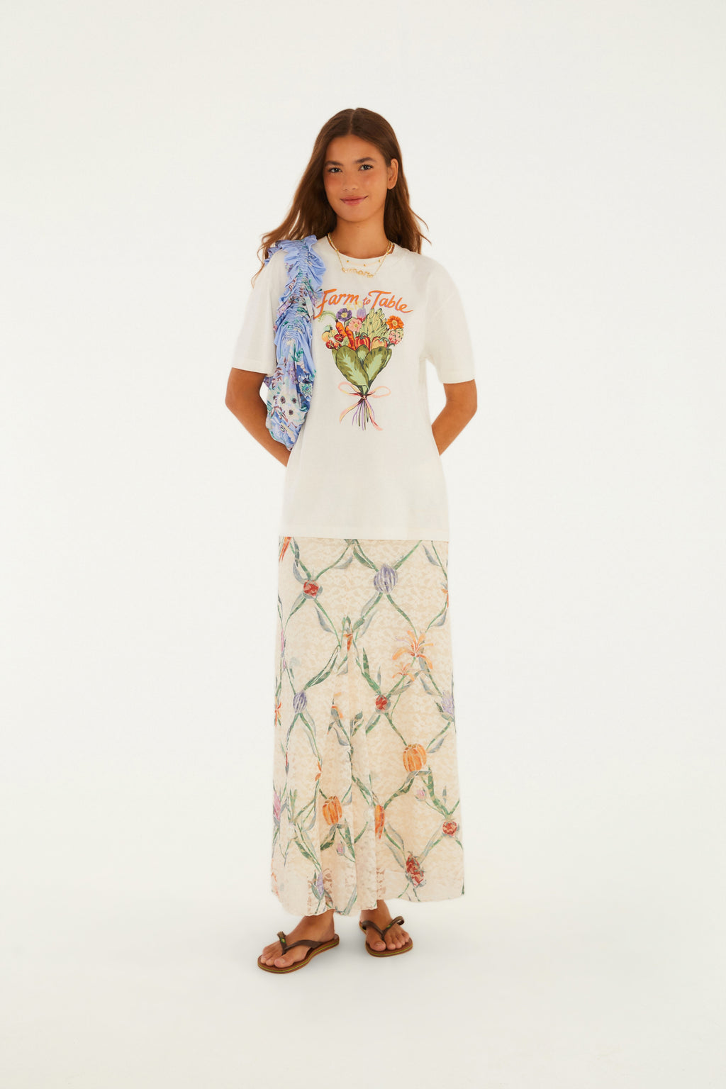 Camiseta Media Bouquet Feira