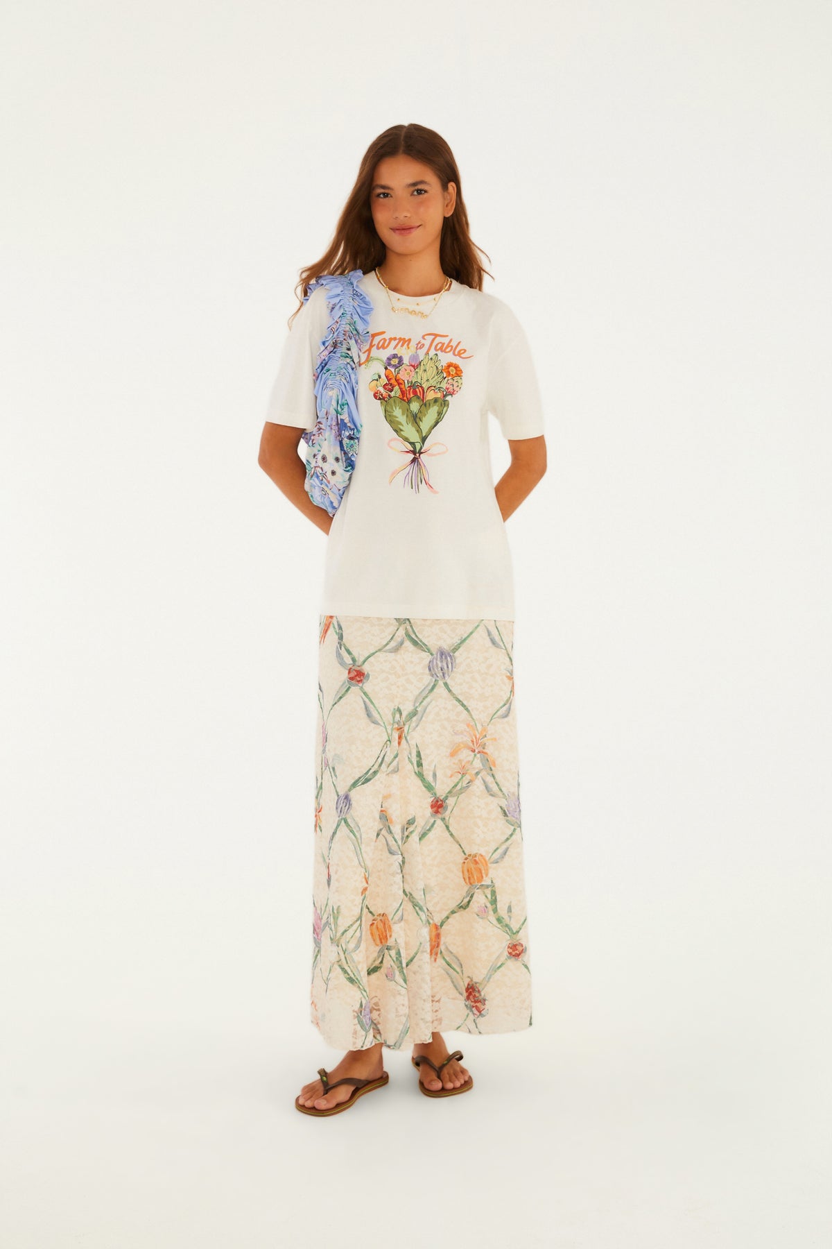 Camiseta Media Bouquet Feira