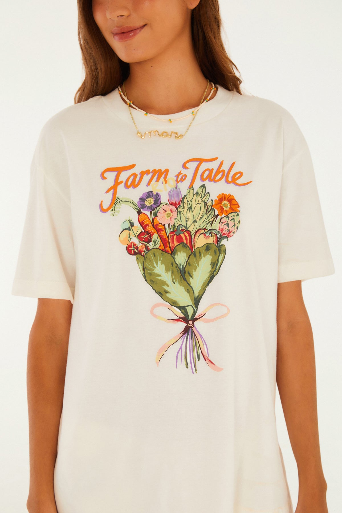 Camiseta Media Bouquet Feira